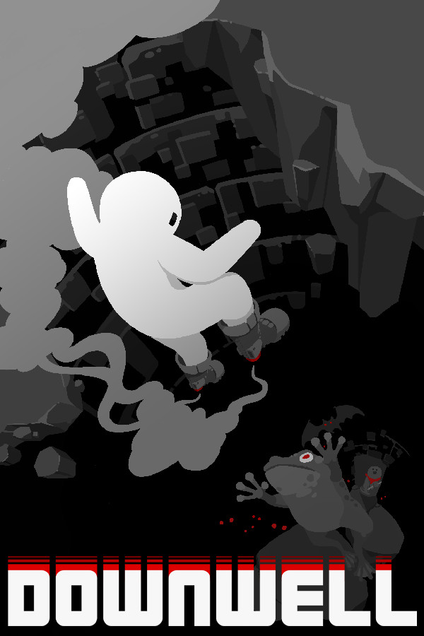 Downwell cover art