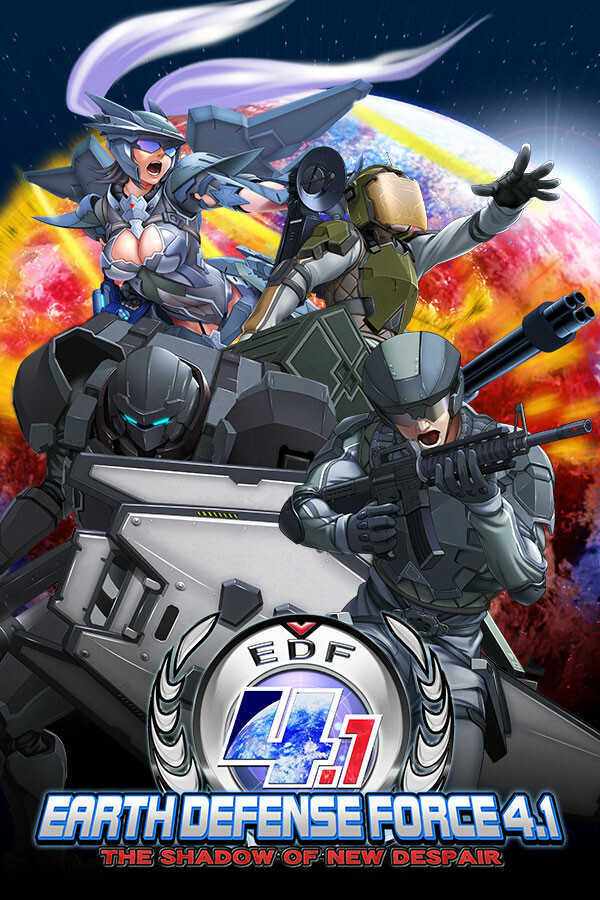 EARTH DEFENSE FORCE 4.1: The Shadow of New Despair cover art